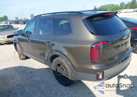 2023 Kia Telluride Ex X-Line z USA, uszkodzony, nr VIN 5XYP3DGC8PG357105